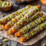 Pumpkin Spice Pretzel Rods