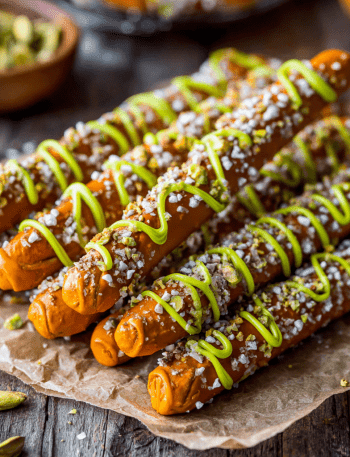 Pumpkin Spice Pretzel Rods