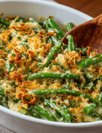 Cheesy Green Bean Casserole