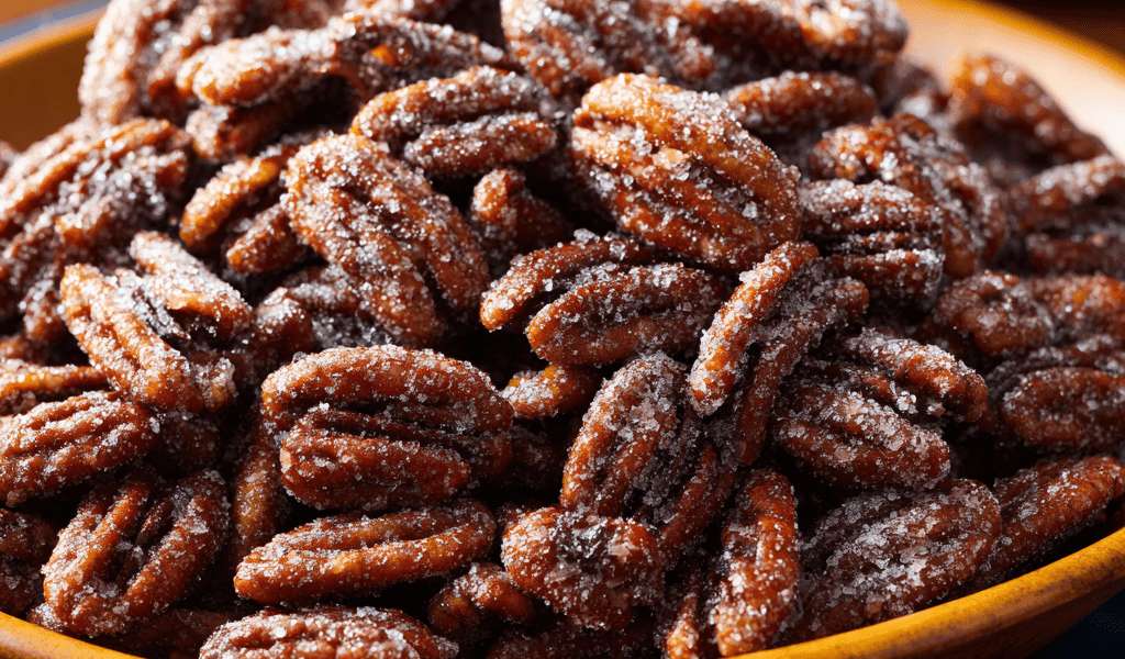 Sugar-Coated Pecans (with a Twist!)