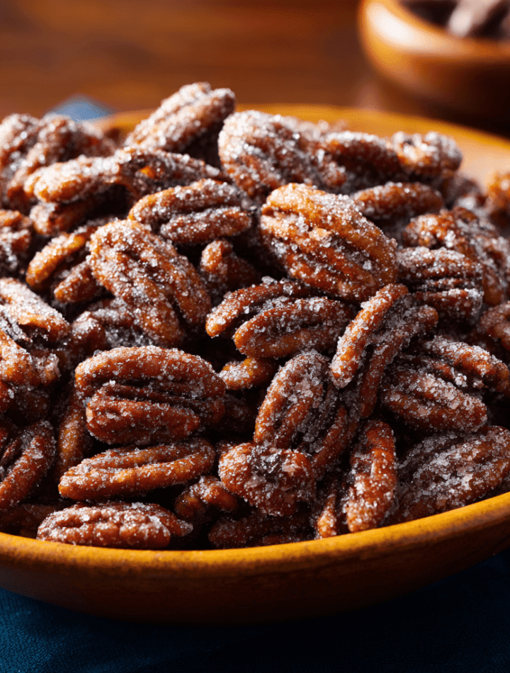 Sugar-Coated Pecans (with a Twist!)