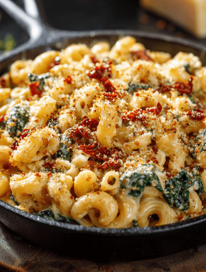 Creamy Tuscan Mac & Cheese