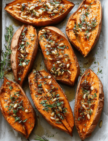 Perfectly Baked Sweet Potatoes