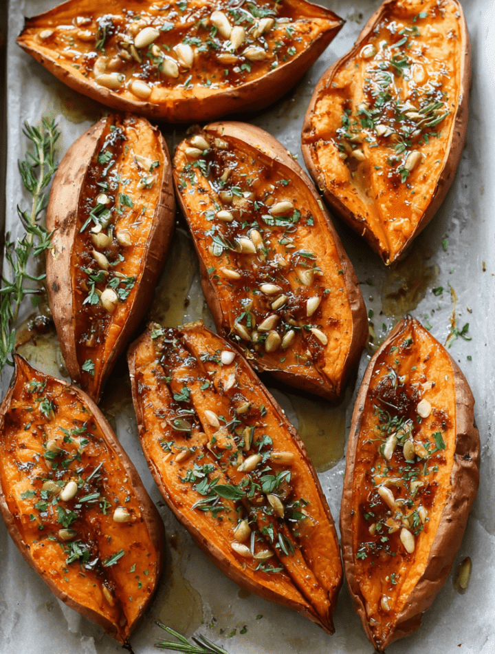 Perfectly Baked Sweet Potatoes