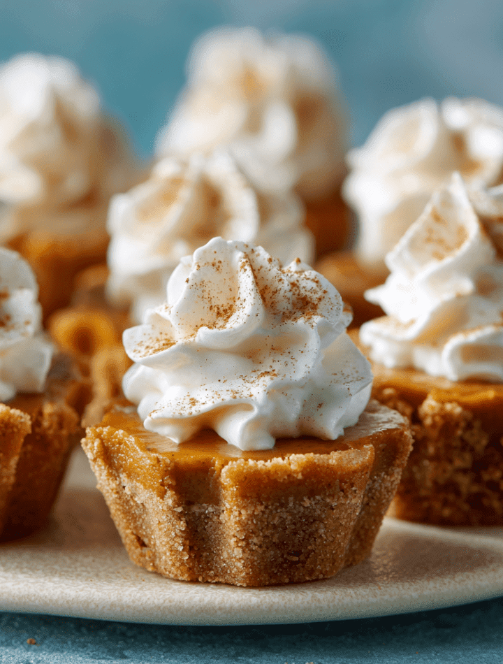 Mini Pumpkin Pie Bites
