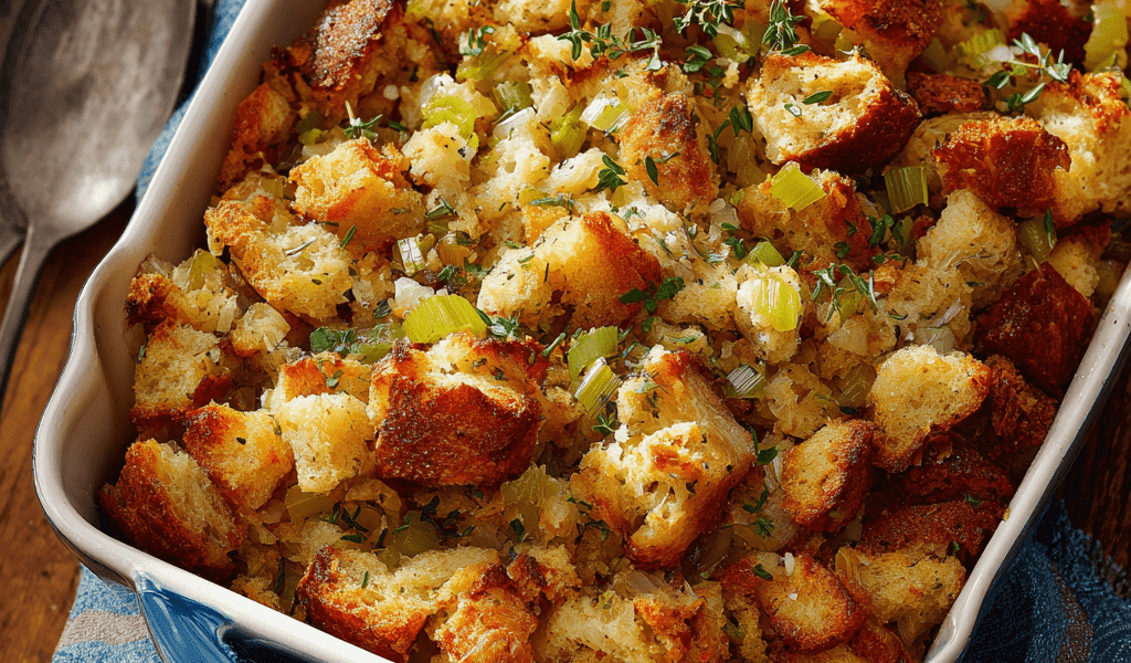 Grandma’s Classic Thanksgiving Stuffing