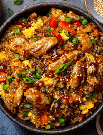 TERIYAKI CHICKEN FRIED RICE