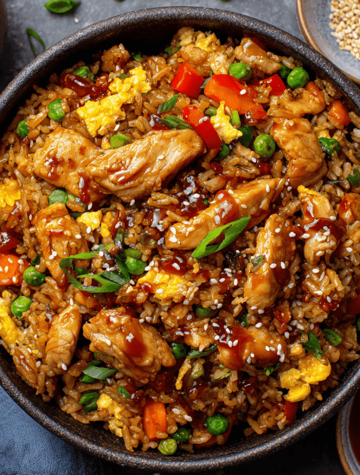 TERIYAKI CHICKEN FRIED RICE