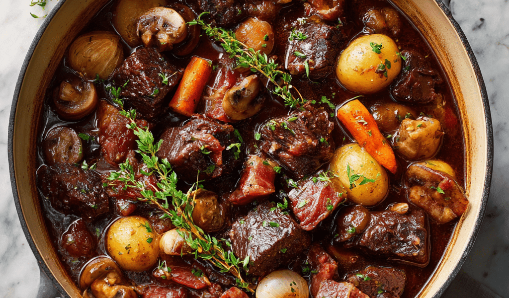 Classic Beef Bourguignon