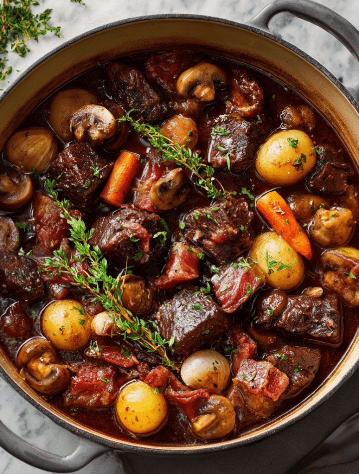 Classic Beef Bourguignon