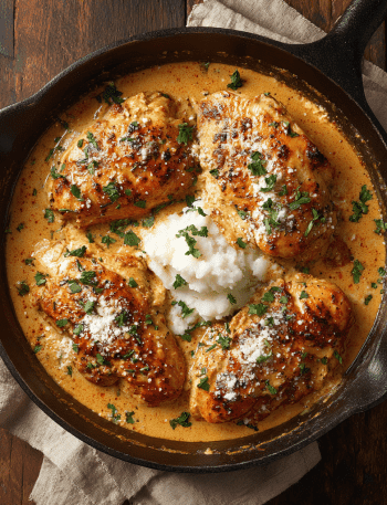 Texas Roadhouse Butter Chicken Skillet