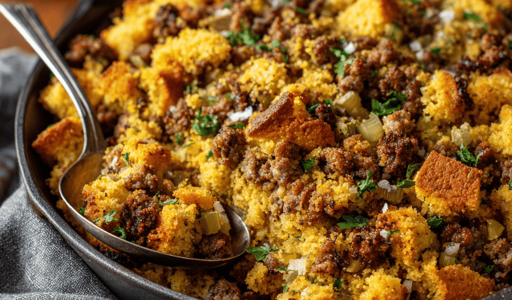 Cornbread & Sausage Stuffing