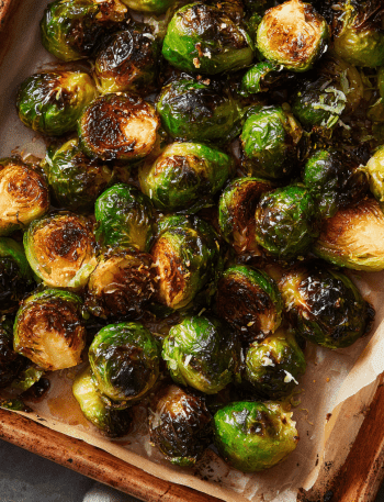 Honey-Balsamic Roasted Brussels Sprouts