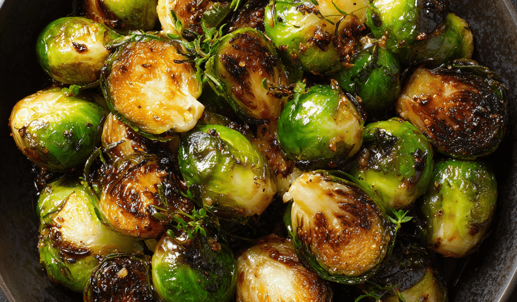 Caramelized Brussels Sprouts (Golden & Addictive!)