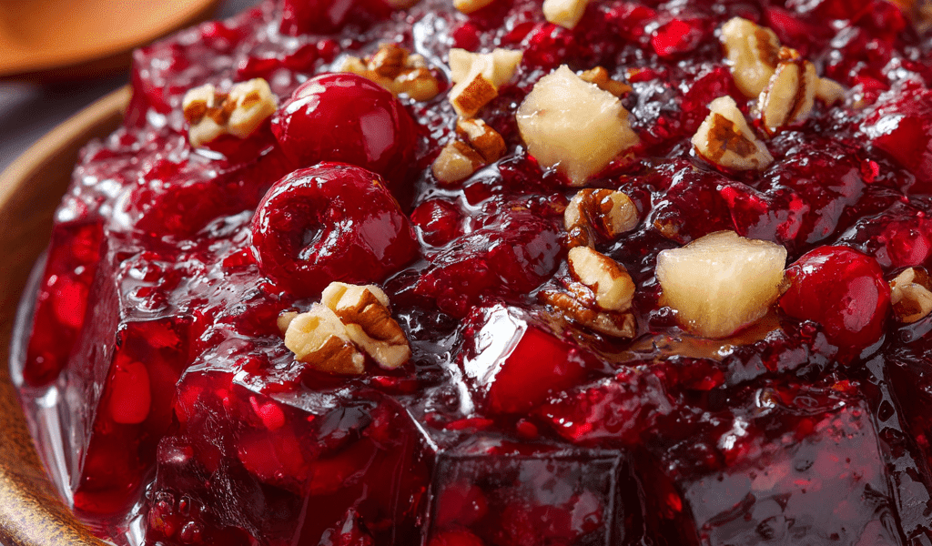 Cranberry Jell-O Salad (Fruity, Festive & Foolproof!)