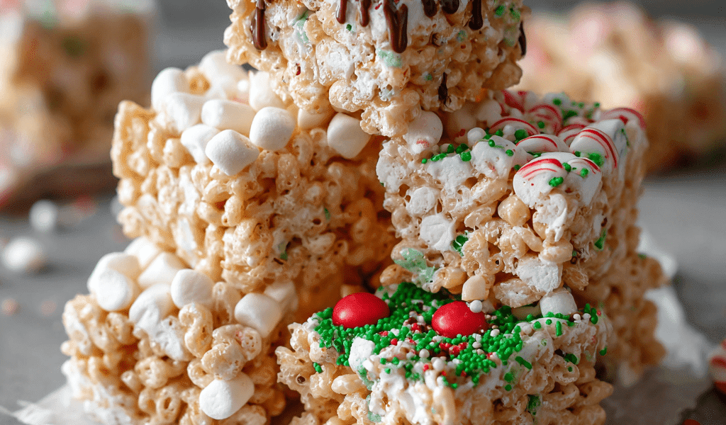 Holiday Marshmallow Treats