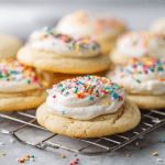 Frosted Sour Cream Cookies
