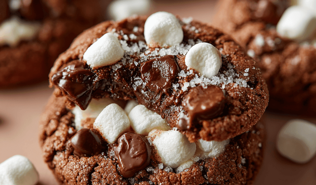 Stuffed Hot Cocoa Cookies