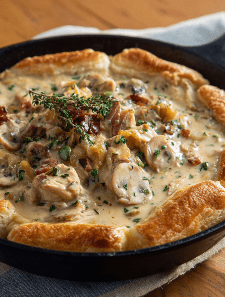 Chicken Pot Pie Skillet