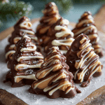 Chocolate Peanut Butter Christmas Trees