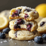 Blueberry Lemon Cheesecake Cookies