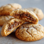 Christmas Nutella-Stuffed Cookies