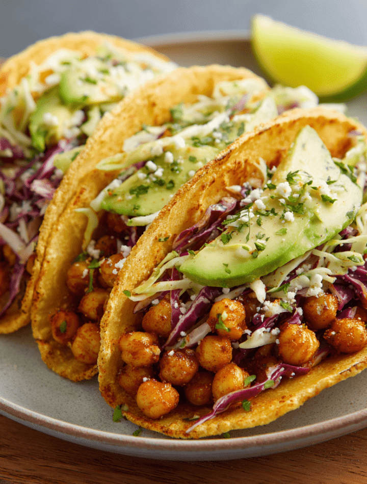 Spicy Chickpea Tacos