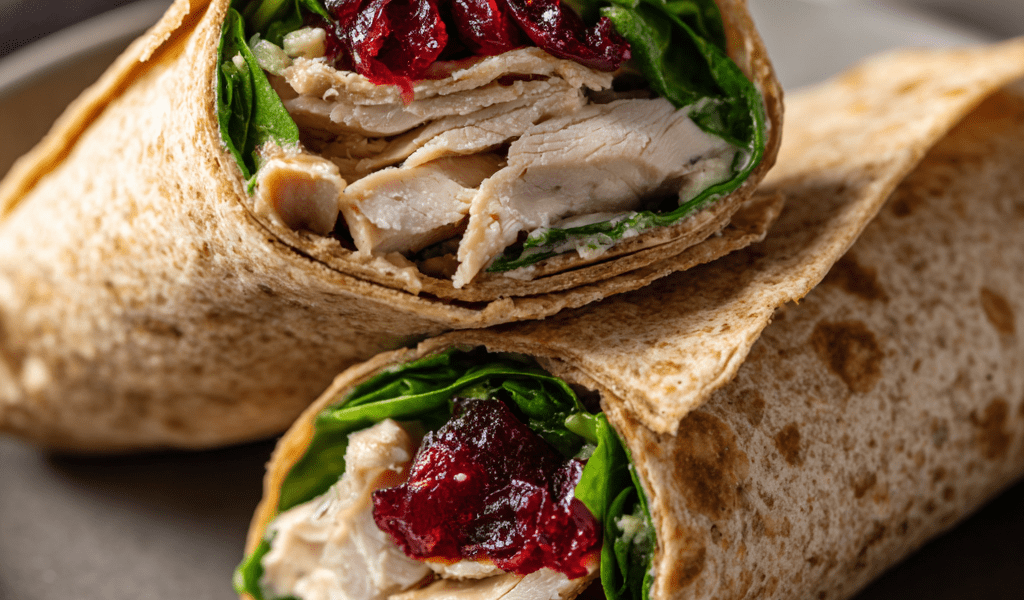 Turkey & Cranberry Wraps