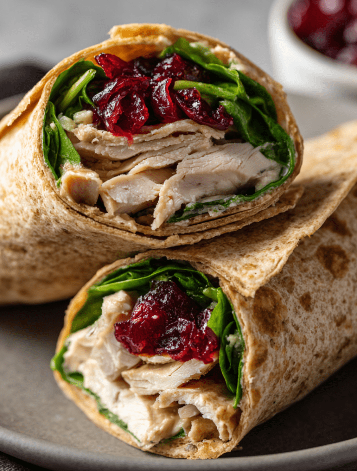 Turkey & Cranberry Wraps