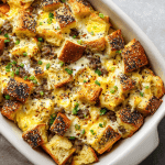 Everything Bagel Breakfast Casserole