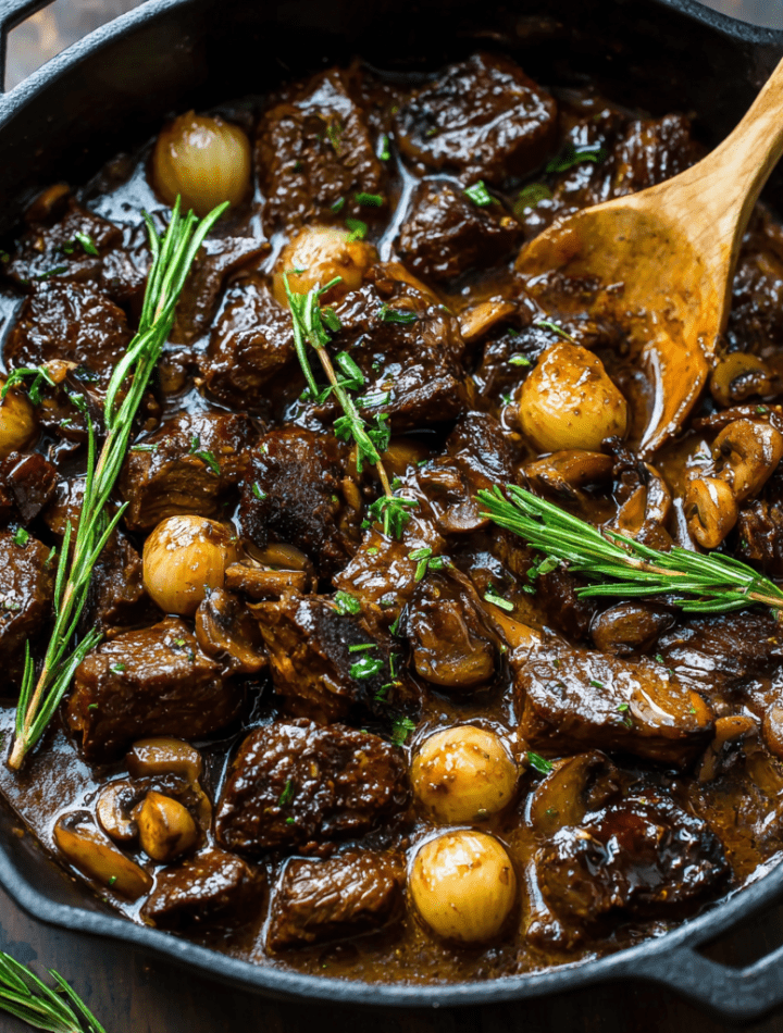 Balsamic Rosemary Beef Tips