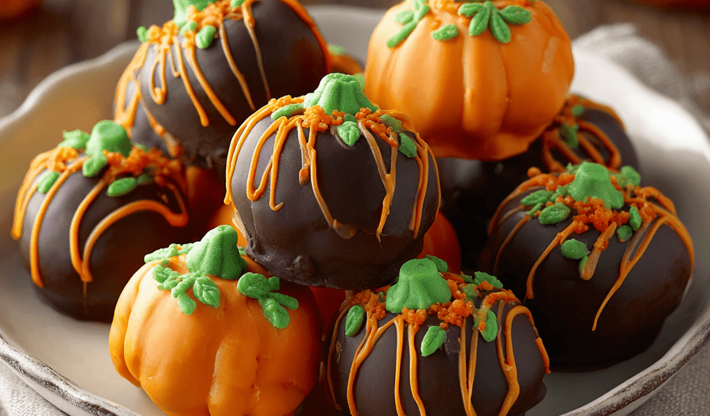 Pumpkin Bread Truffles