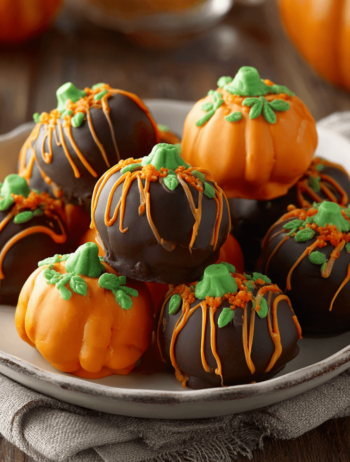 Pumpkin Bread Truffles