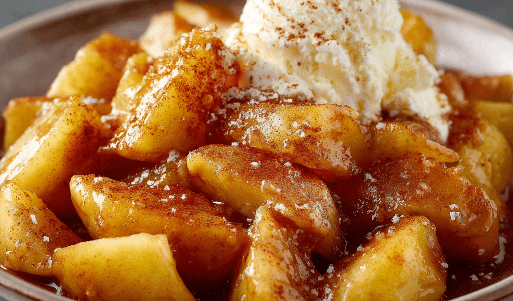 Slow Cooker Fried Apples (Set It & Savor)