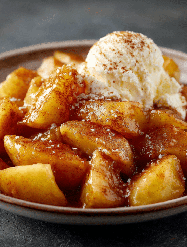 Slow Cooker Fried Apples (Set It & Savor)