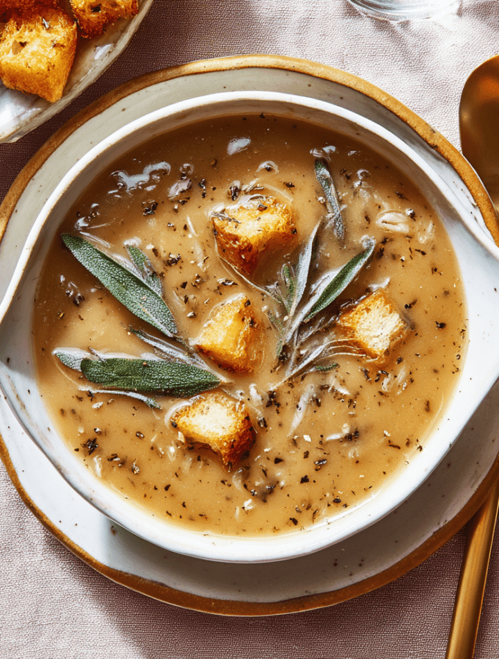 Make-Ahead Cider & Sage Gravy