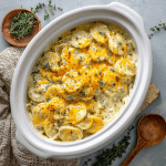 Slow Cooker Cheesy Scalloped Potatoes