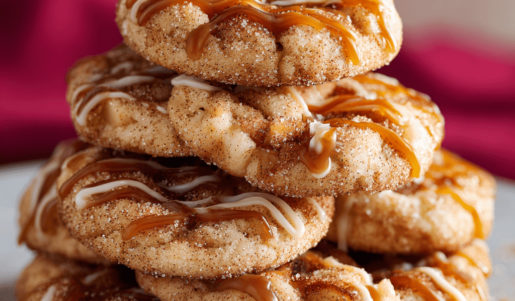 Apple Pie Snickerdoodle Cookies