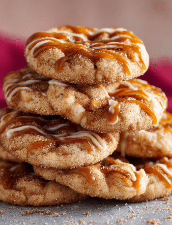 Apple Pie Snickerdoodle Cookies