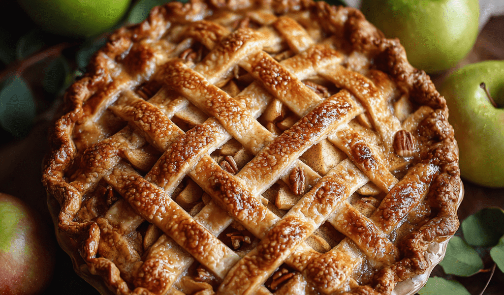 Bourbon Apple Pie