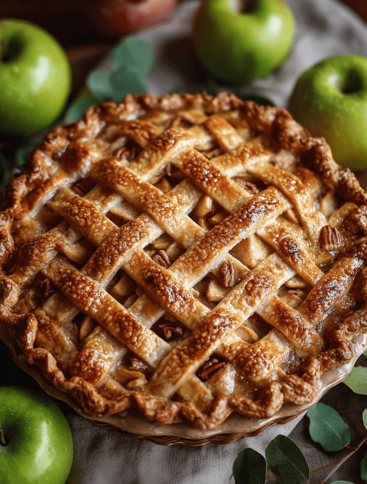 Bourbon Apple Pie