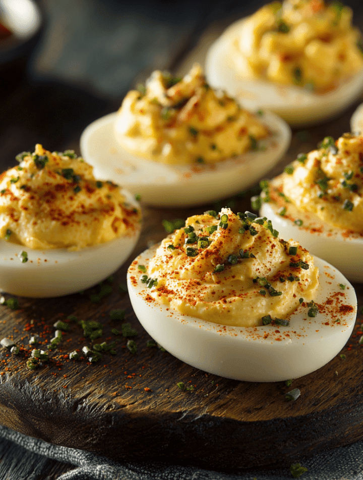 Classic Savory Deviled Eggs