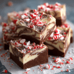 Peppermint Swirl Fudge
