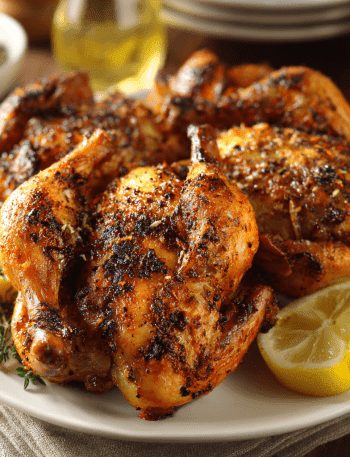 Cajun Roasted Cornish Hens