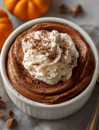 Keto Chocolate Pumpkin Mousse
