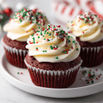 Red Velvet Cupcakes with Cream Cheese Frosting