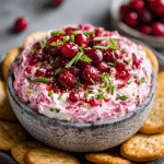 Cranberry Jalapeño Cream Cheese Dip