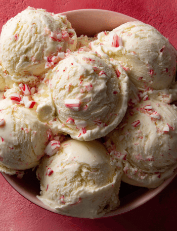 Creamy Peppermint Ice Cream