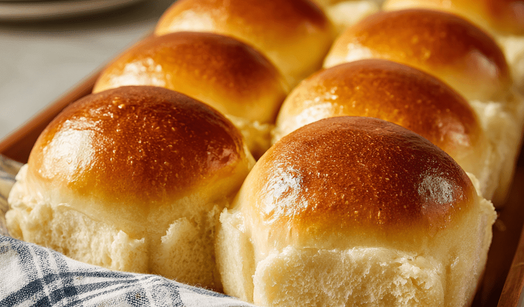 Soft Bread Machine Dinner Rolls