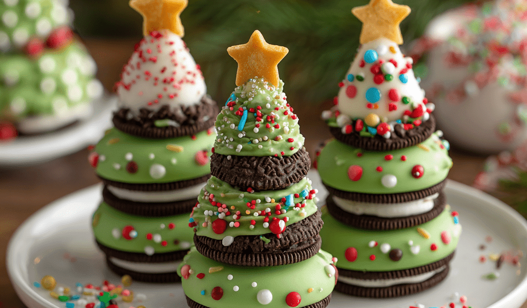 Christmas Tree Oreo Pops